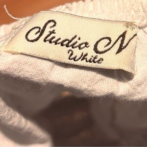 Studio N White Top